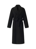 Wool Cashmere Women Belted Overcoat GOELIA
