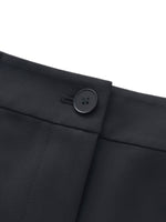 Four-Way Stretch Front Slit Women Micro-Flared Pants GOELIA