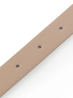 Light Camel Women Leather Belt GOELIA