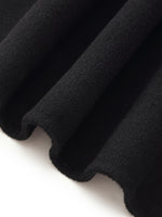 Cashmere And Wool Women Wrap Coat With Detachable Zipper GOELIA