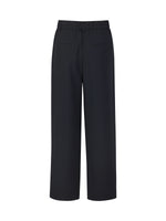 [Preview] Elastic Back Waist Women Tapered Cropped Pants GOELIA