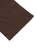 Linen Blend Women Wide Leg Pants With Tie String Belt GOELIA