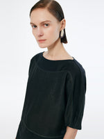 18MM Xiang Yun Silk Patchwork Women Top GOELIA