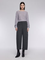 [Preview] Cashmere Wool Blend Women Ankle-Length Pants GOELIA