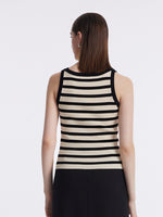 Striped Knitted Women Tank Top GOELIA