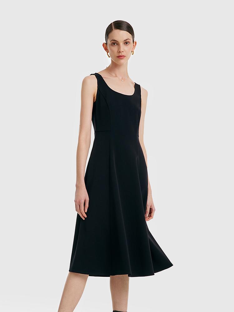 Acetate Camisole Dress With Tailored Blazer Two-Piece Suit – GOELIA