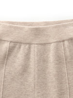 Machine Washable Wool Wide Leg Women Pants GOELIA