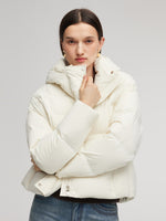 Windproof Hooded Goose Down Jacket GOELIA