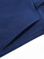 Denim Gathered Waist Sleeveless Women Self-Tie Belt Mini Dress GOELIA