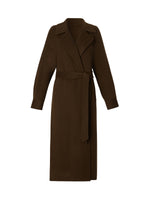 Cashmere Wool Double-Faced Women Wrap Overcoat GOELIA