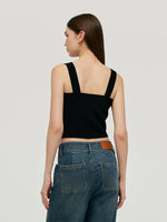 Crossover Women Knitted Tank Top GOELIA