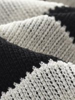 Tencel Blend Stripe Curved Hem Women Knit Tank Top GOELIA