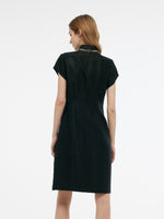 18MM Xiang Yun Silk Women Qipao Mini Dress GOELIA