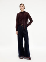[Preview] Tie Front Women Shirt With Camisole GOELIA