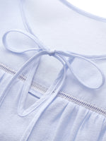 Loose Fit Cap Sleeve Top And A-Line Skirt Two-Piece Set GOELIA