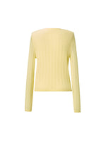 [Preview] Alpaca Wool Lyocell Blend Women Lightweight Cardigan GOELIA
