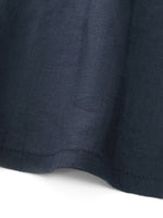 100% Linen Sleeveless Blouse And Skirt Two-Piece Set With Braided Belt GOELIA