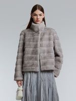 [Preview] Sheared Faux Fur Women Coat GOELIA