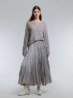 [Preview] Wool Lyocell Blend 3D Butterfly Women Sweater GOELIA