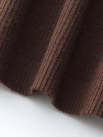 100% Machine Washable Wool Mock Neck Women Knit Top GOELIA