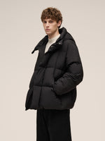 Loose Unisex Hooded Goose Down Jacket GOELIA
