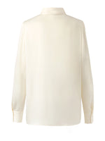 Mulberry Silk Embroidered Openwork Women Shirt GOELIA