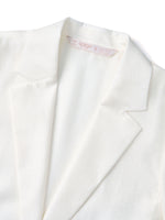 Tencel Acetate Blend 3/4 Sleeve Women Blazer GOELIA