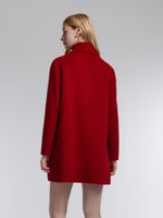 [Preview] Double-Faced Tencel Wool Blend Women Coat GOELIA
