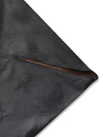 19MM Xiang Yun Silk Jacquard Boat Neck Women Cape Blouse GOELIA