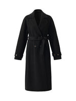 Cashmere And Wool Unisex Wrap Coat GOELIA