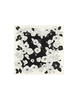 Camellia Printed 60 Square Pure Silk Scarf GOELIA