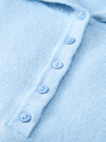 [Preview] Cashmere Wool Blend Women Hooded Sweater GOELIA