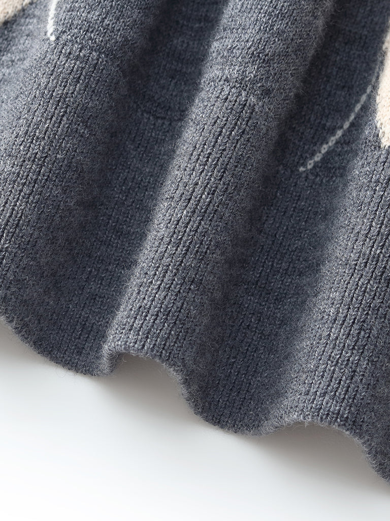 Machine Washable Wool Women Knit Top