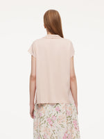 22MM Mulberry Silk Tie Neck Women Blouse GOELIA