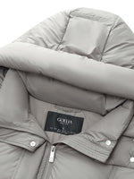 Loose Fit Hooded Goose Down Jacket GOELIA