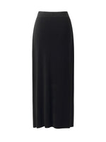 Tencel Stretch Knitted Women Midi Skirt GOELIA