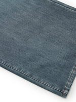 Wide Leg Women Fleece Lined Jeans GOELIA