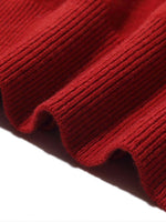 Pure Wool Mock Neck Women Sweater GOELIA