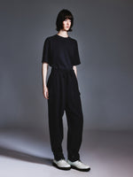Machine Washable Wool Blend Unisex Straight Leg Pants GOELIA