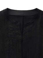18MM Xiang Yun Silk Pockets Women Loose Fit Midi Dress GOELIA
