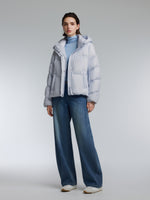 [Preview] Cocoon Hooded Goose Down Jacket GOELIA