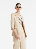 Acetate One Button Women Blazer GOELIA