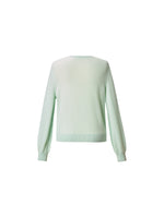 [Preview] 100% Cashmere Beaded Sequins Women Sweater GOELIA