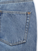 100% Cotton Denim Women Tapered Ankle Jeans GOELIA