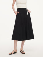 A-Line Elastic Back Waist Women Culottes GOELIA