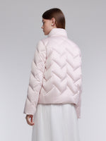 [Preview] Mandarin Collar Women Cropped Goose Down Jacket GOELIA