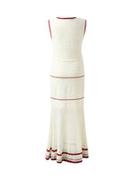 Openwork Women Maxi Vest Dress GOELIA