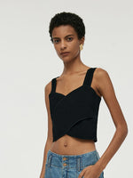 Crossover Women Knitted Tank Top GOELIA