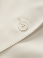 Triacetate Gathered Waist Ruched Sleeves Women Blazer GOELIA