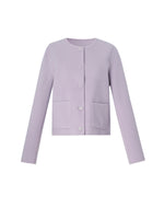 100% Wool Double-Faced Women Cropped Jacket GOELIA